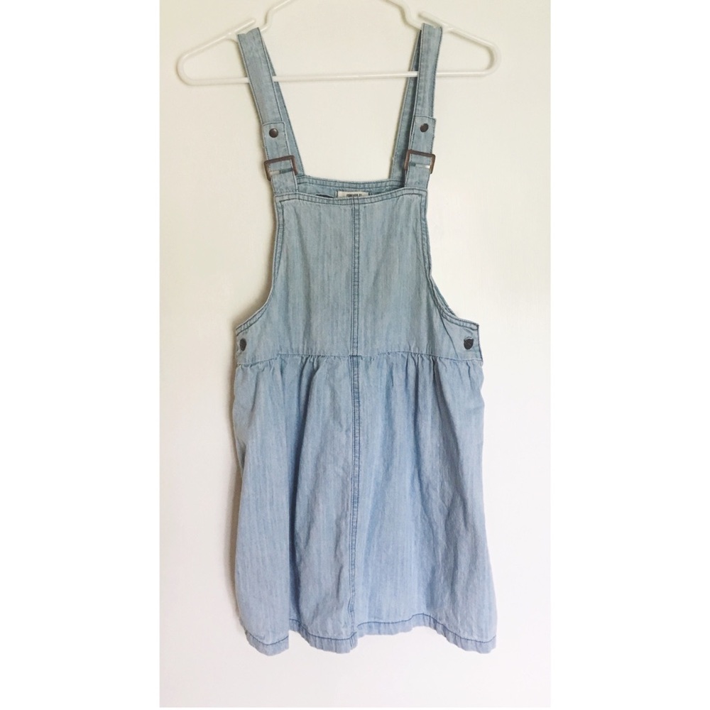 Denim Overalls Dress